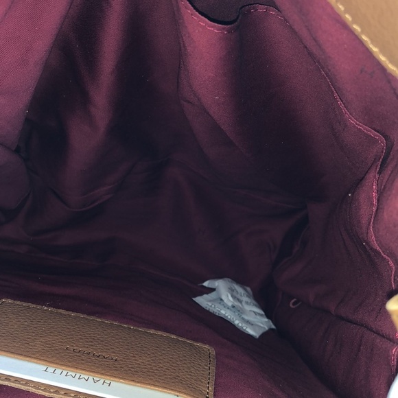 HAMMITT DAVIS MEDIUM SHOULDER BAG in Manzanita Tan NWT - Picture 9 of 11